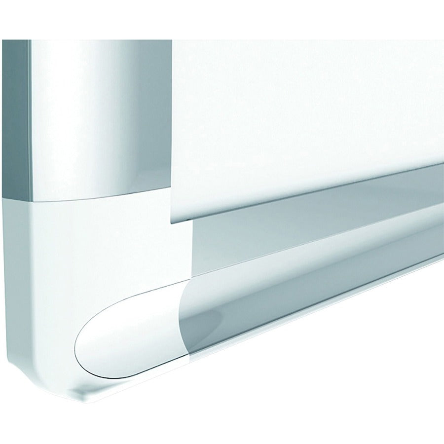Monthly - 36" x 24" Sheet Size - White, Silver - Aluminum - Accessory Tray, Magnetic, Dry Erase Surface, Scratch Resistant, Ghost Resistant, Notes Area, Write on/Wipe off - 1 Each