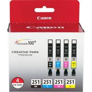 Inkjet - Black, Cyan, Magenta, Yellow - 4 / Pack