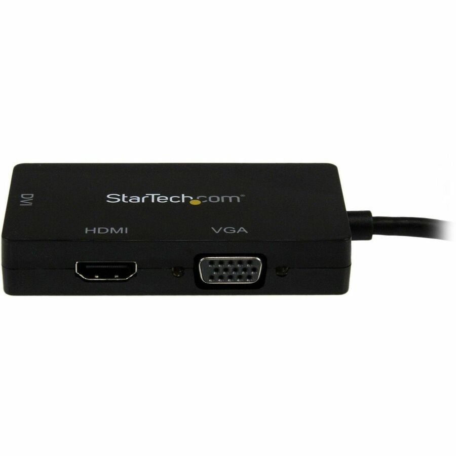 StarTech.com Travel A/V adapter: 3-in-1 Mini DisplayPort to VGA DVI or HDMI Converter