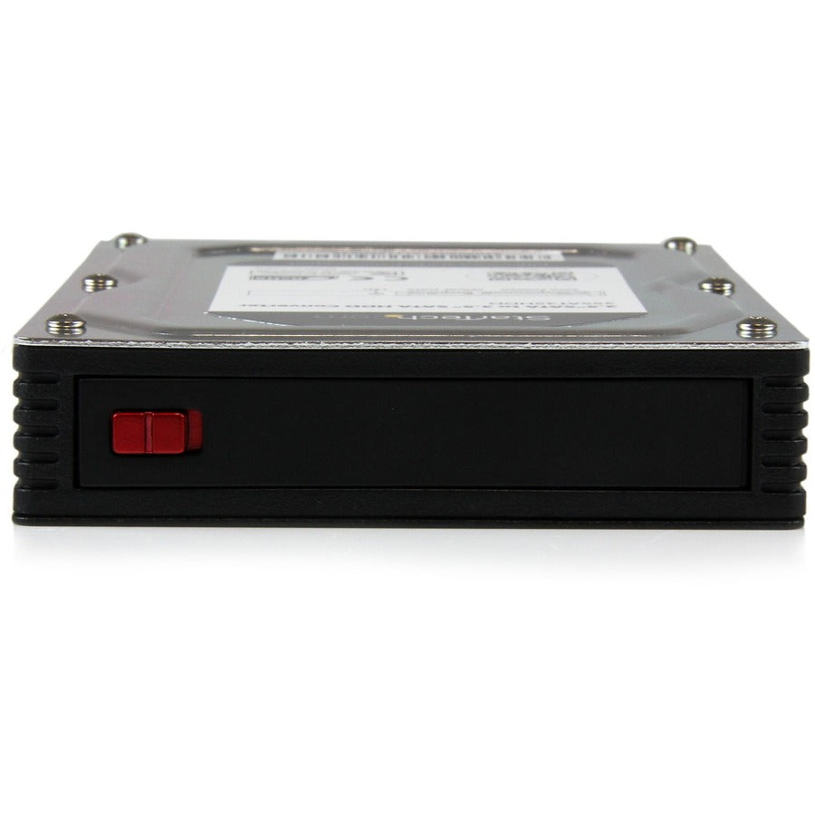 StarTech.com Drive Bay Adapter for 3.5" SATA/600 - Serial ATA/600 Host Interface Internal - Black