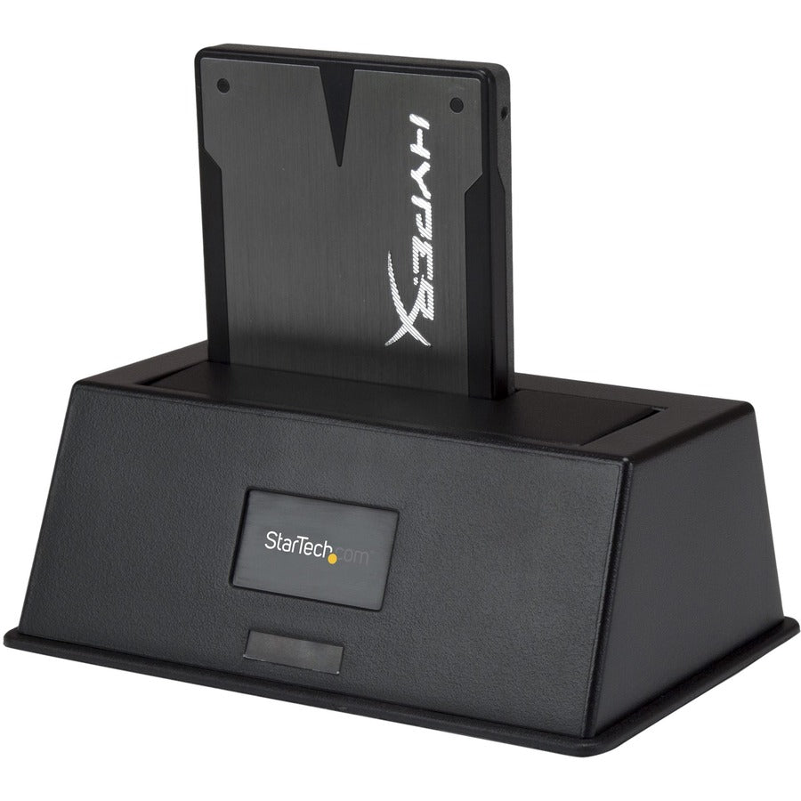 StarTech.com USB 3.0 SATA III Drive Dock, UASP Support, External, Black, 1-Bay, Supports 1 x 2.5"/3.5" HDD or SSD, Includes USB Cable and Power Adapter, Packaged Quantity: 1