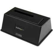 StarTech.com USB 3.0 SATA III Drive Dock, UASP Support, External, Black, 1-Bay, Supports 1 x 2.5"/3.5" HDD or SSD, Includes USB Cable and Power Adapter, Packaged Quantity: 1