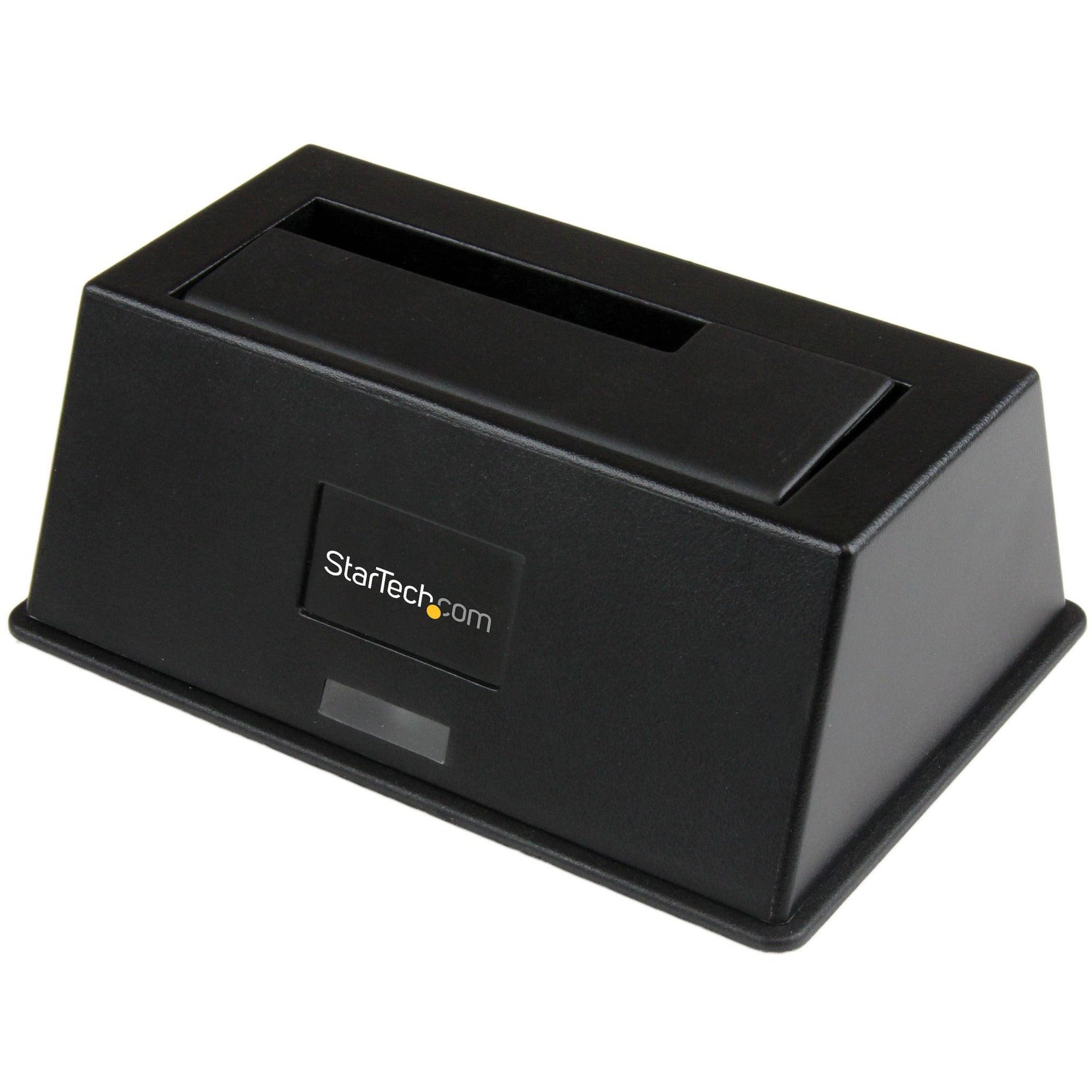 StarTech.com USB 3.0 SATA III Drive Dock, UASP Support, External, Black, 1-Bay, Supports 1 x 2.5"/3.5" HDD or SSD, Includes USB Cable and Power Adapter, Packaged Quantity: 1