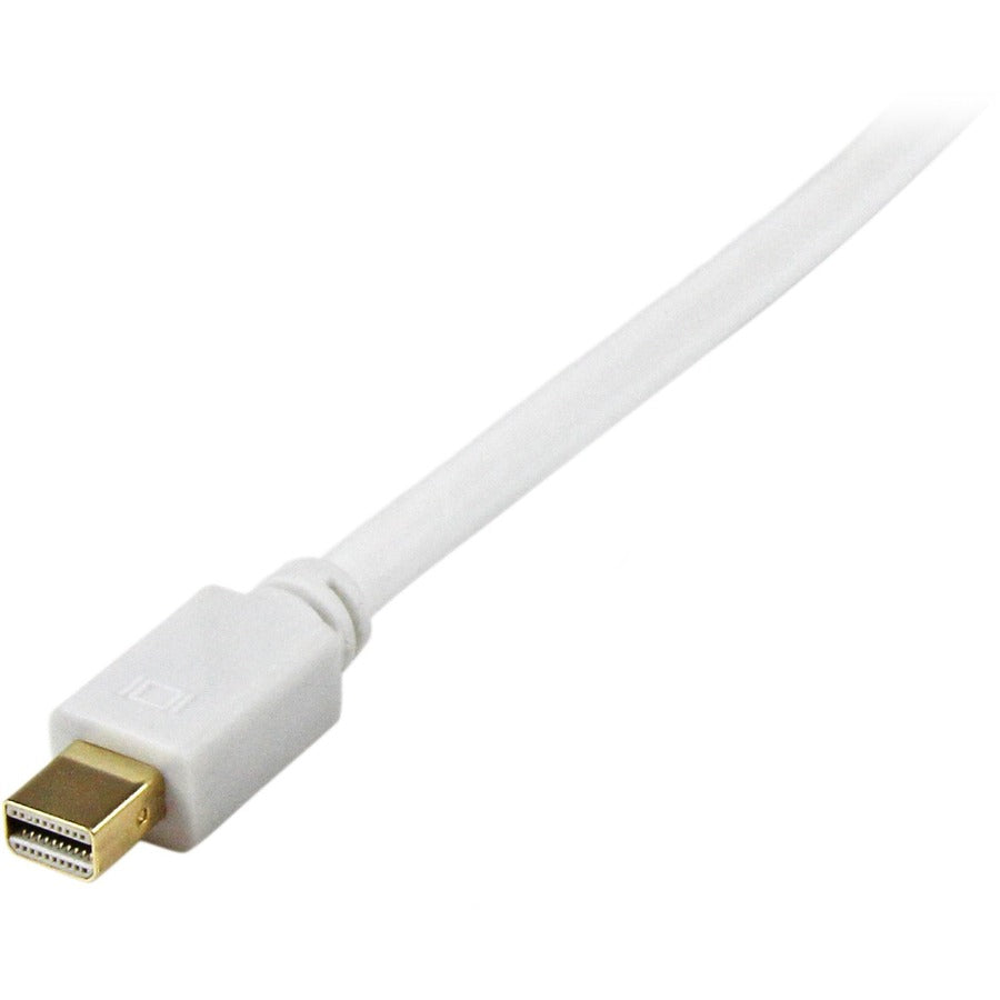 StarTech.com 3 ft Mini DisplayPort to DVI-D Video Cable Adapter, Active, White, 1 Each
