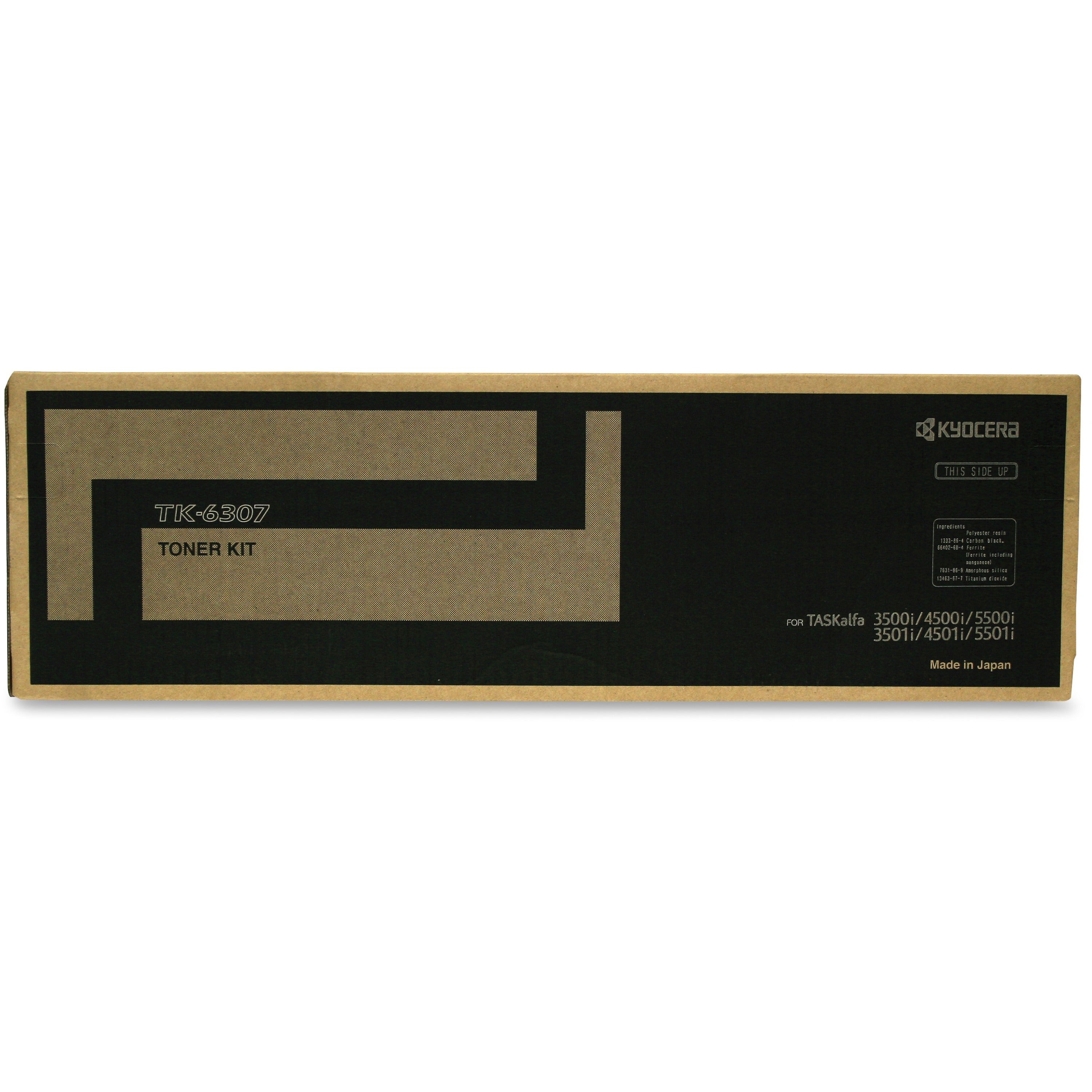 Kyocera Original Laser Toner Cartridge, Black, 1 Each, 35,000 Page Yield