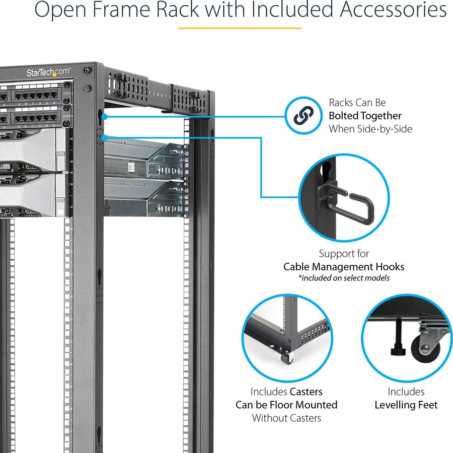 StarTech.com 4POSTRACK42 Rack Frame