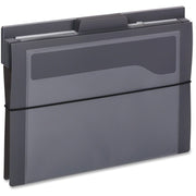 Cascading Wall Organizer, 6 Pockets, Letter, Gray/Neutral