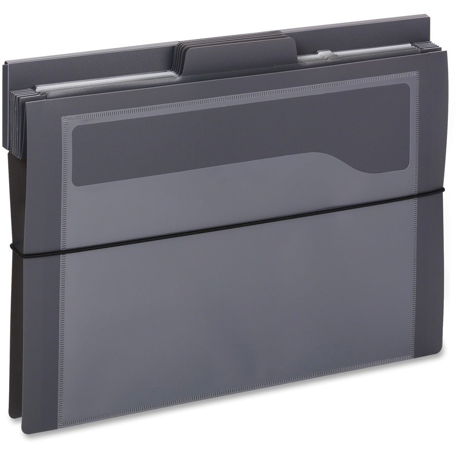 Cascading Wall Organizer, 6 Pockets, Letter, Gray/Neutral