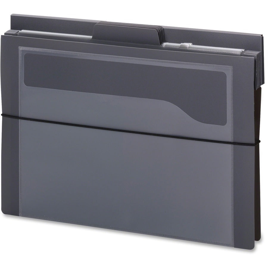 Cascading Wall Organizer, 6 Pockets, Letter, Gray/Neutral