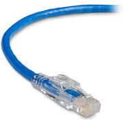 Black Box GigaTrue 3 Cat.6 UTP Patch Network Cable, 100 ft, RJ-45 Male/Male, 24 AWG, Blue, Gold-Plated Contacts, Snagless Boot, 1 Each