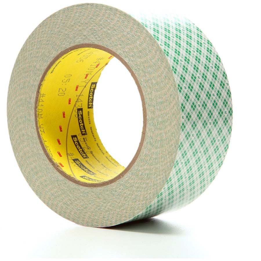 Scotch Double-Coated Paper Tape - 36 yd Length x 2" Width x 6 mil Thickness - 3" Core - Natural - Kraft - Rubber Backing - Chemical Resistant, Temperature Resistant, Moisture Resistant, UV Resistant - For General Purpose, Multipurpose - 1 Roll