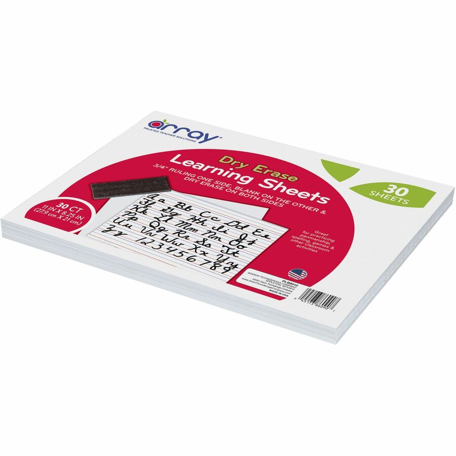 Array Dry Erase Learning Board