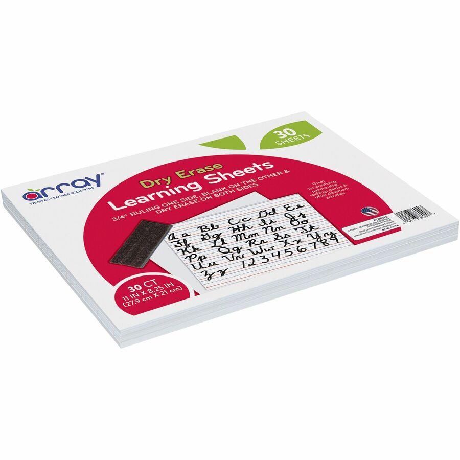 Array Dry Erase Learning Board