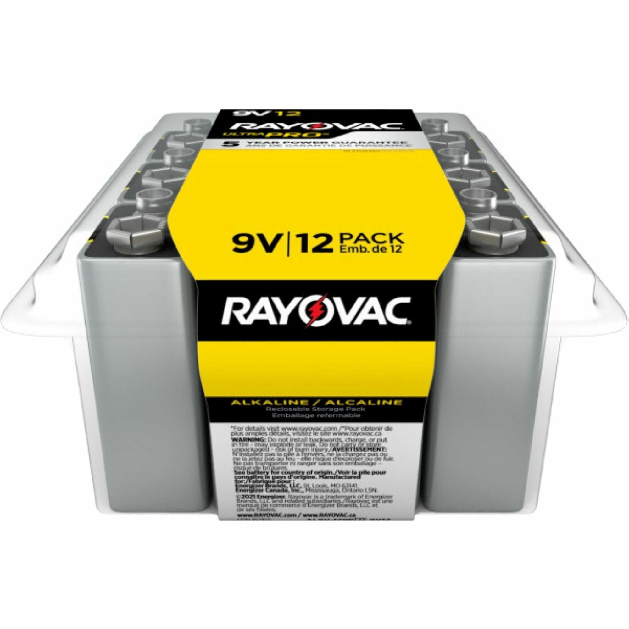 For Multipurpose - 9V - 9 V DC - 12 / Pack