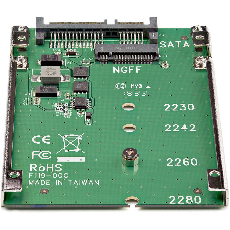 StarTech.com M.2 NGFF SSD to 2.5in SATA SSD Converter