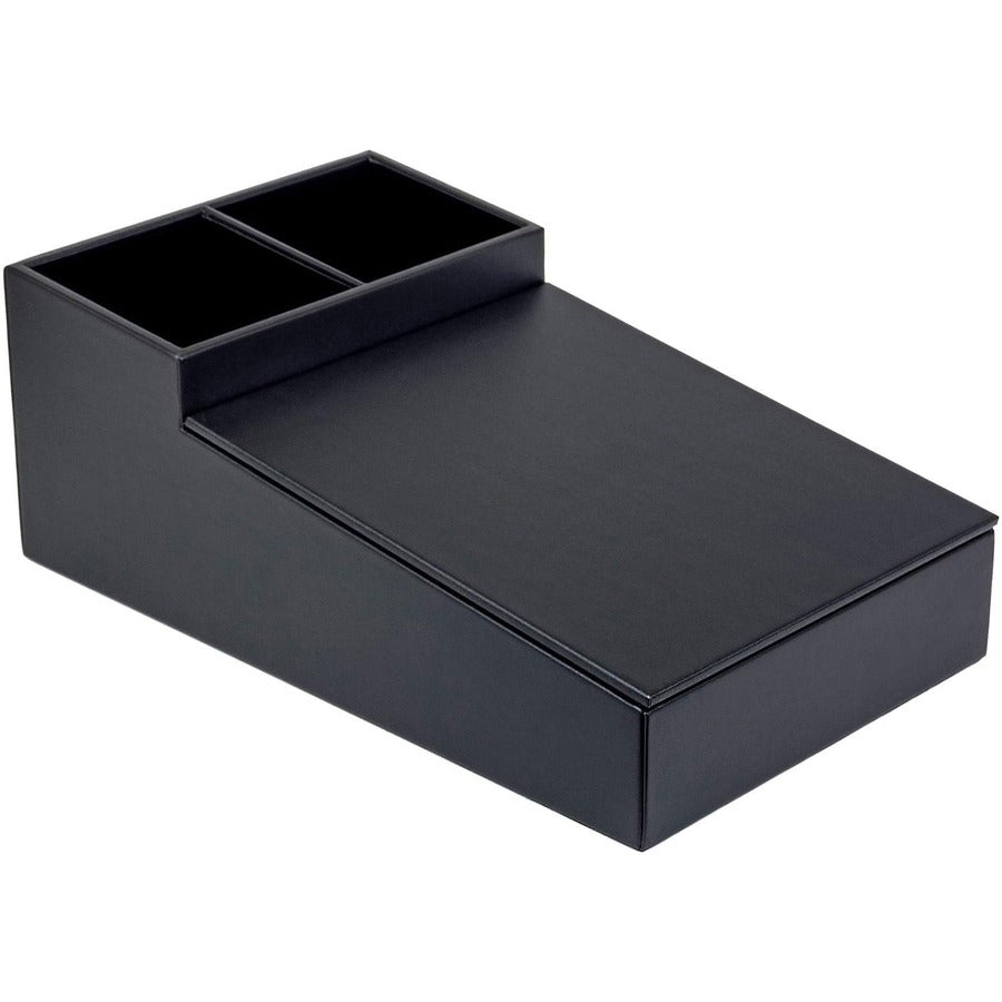 Dacasso Classic Leather Coffee Condiment Organizer