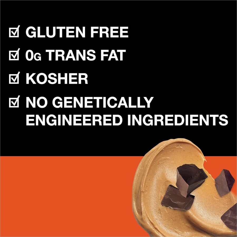 Gluten-free, Wheat-free, Non-GMO, Sulfur dioxide-free, Trans Fat Free, Low Glycemic, Low Sodium - Peanut Butter Dark Chocolate - 1.40 oz - 12 / Box