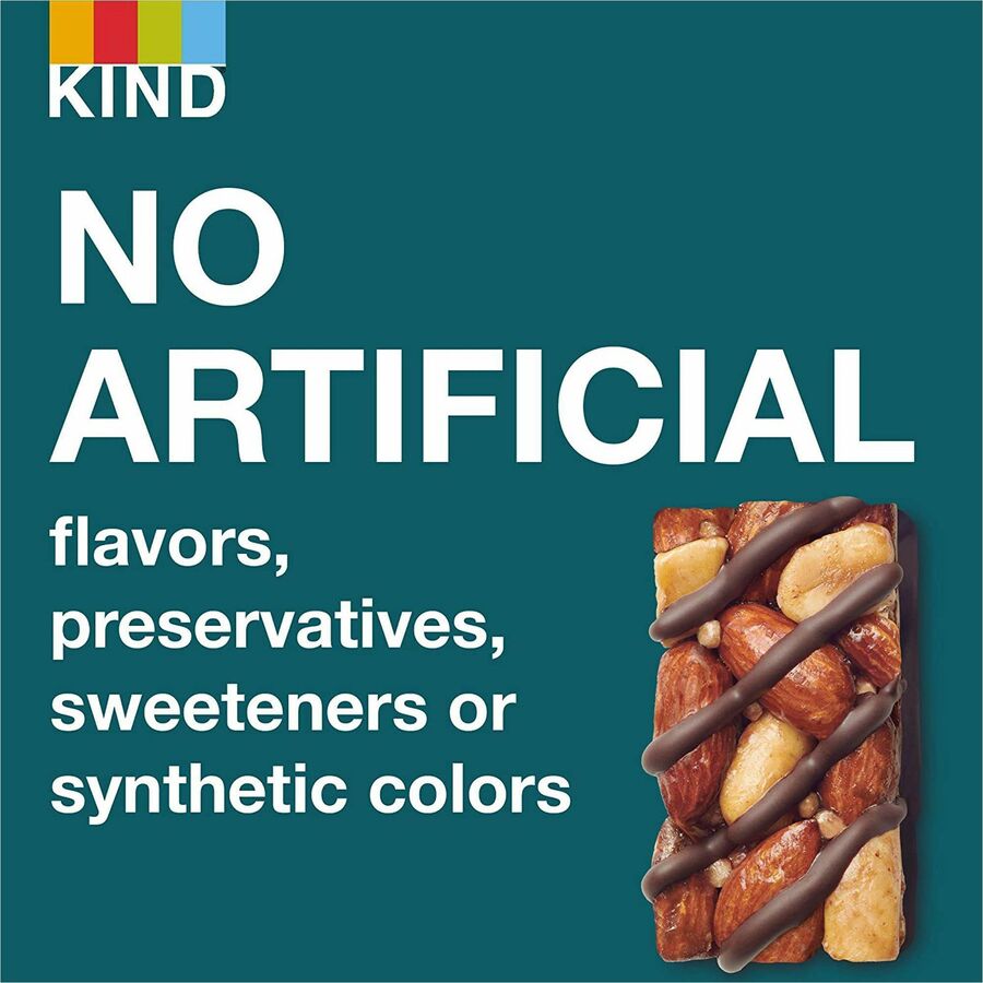 Gluten-free, Non-GMO, Sulfur dioxide-free, Trans Fat Free, Low Glycemic, Low Sodium - Dark Chocolate Nuts & Sea Salt - 1.20 lb - 12 / Box