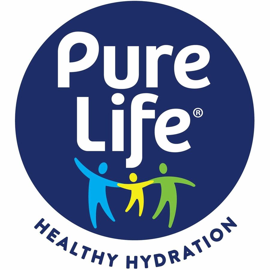 Pure Life Purified Bottled Water - Ready-to-Drink - 8 fl oz (237 mL) - 24 / Carton