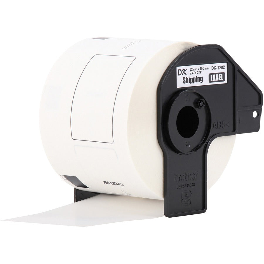 4" Width x 2 2/5" Length - White - Paper - 300 / Roll - 1 Roll