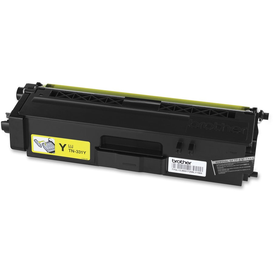 Brother TN331Y Original Laser Toner Cartridge - Yellow - 1 Each