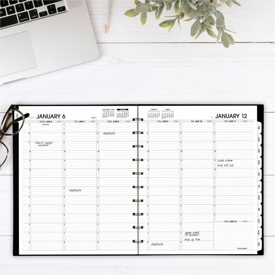 At-A-Glance Move-A-Page Weekly/Monthly Appointment Book