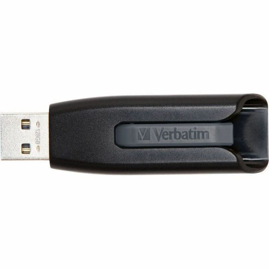 128 GB - USB 3.2 (Gen 1) Type A - 80 MB/s Read Speed - 25 MB/s Write Speed - Gray - Lifetime Warranty - 1 Each