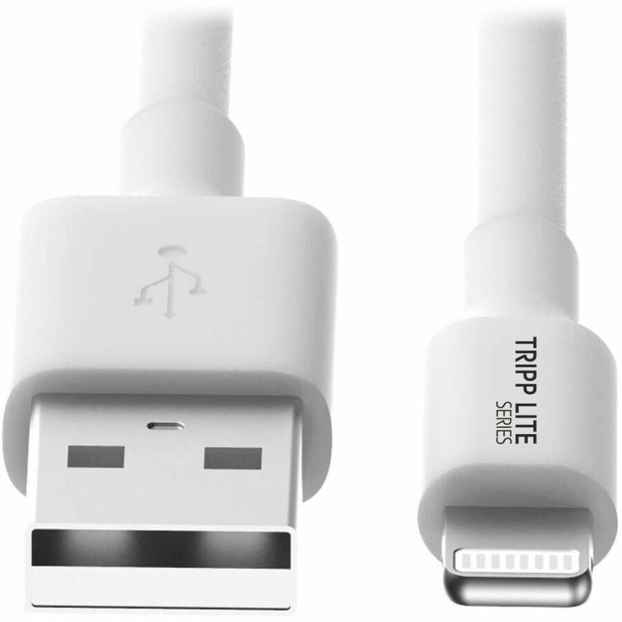 Tripp Lite series 3ft (1M) White USB Sync / Charge Cable with Lightning Connector