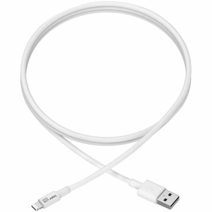 Tripp Lite series 3ft (1M) White USB Sync / Charge Cable with Lightning Connector