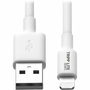 Tripp Lite series 6ft (1.8M) White USB Sync / Charge Cable with Lightning Connector