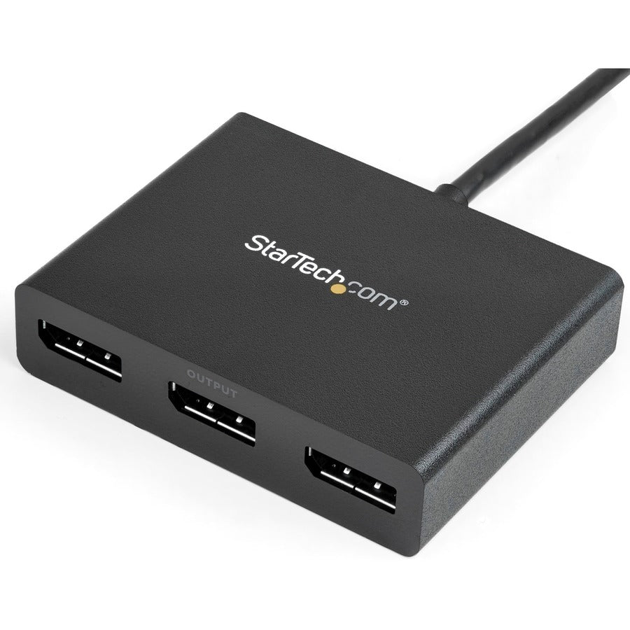 StarTech.com Mini DisplayPort to DisplayPort Multi-Monitor Splitter - 3-Port MST Hub