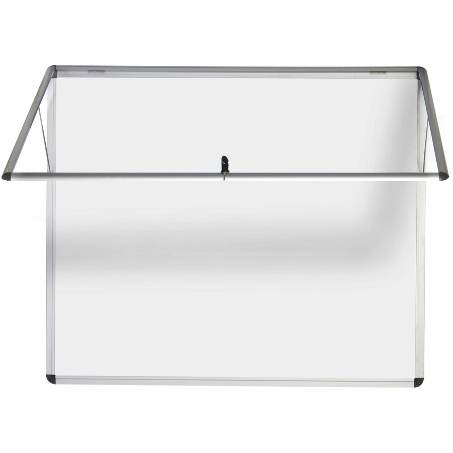 MasterVision SlimLine Enclore Hinged Magnetic Indoor Glazed Case