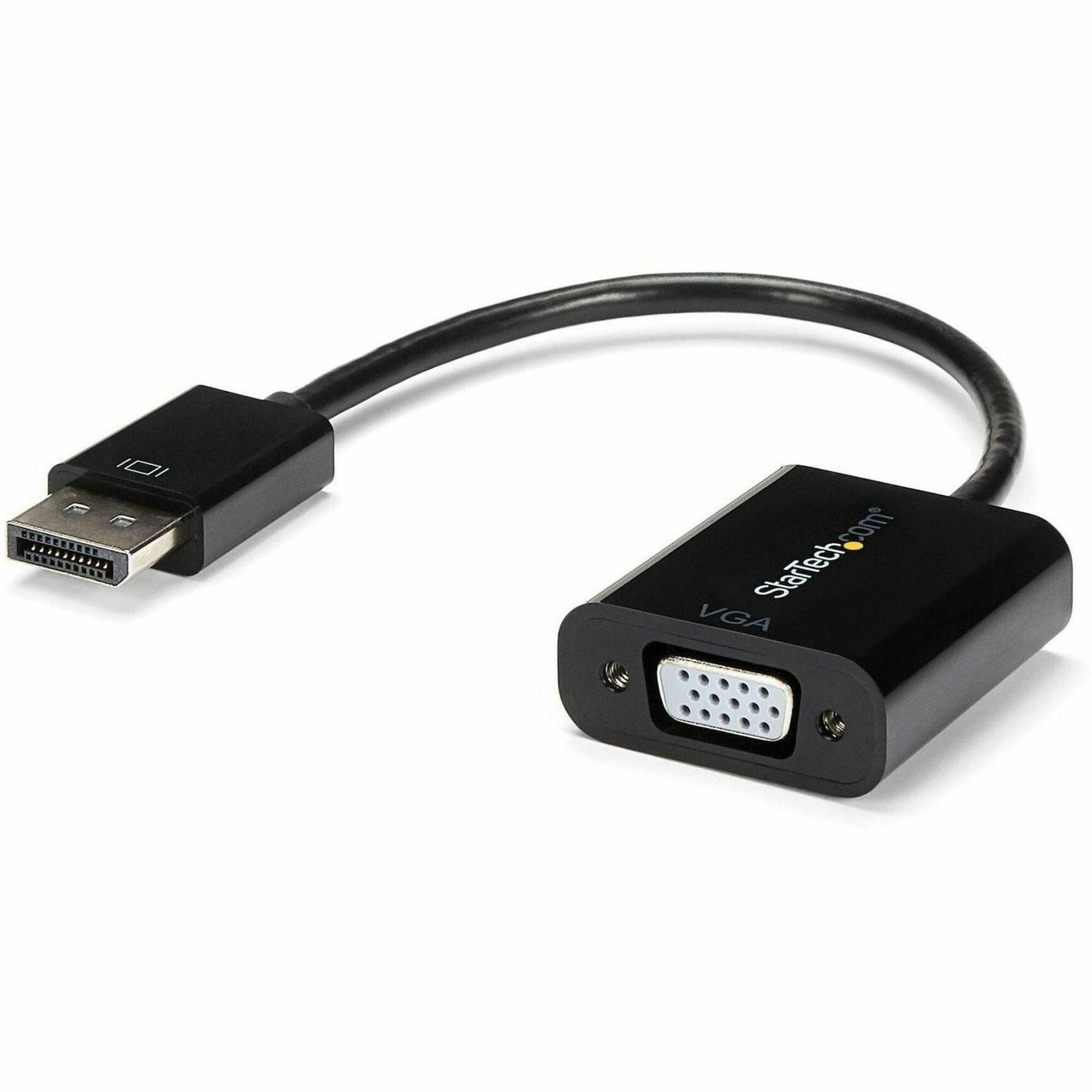 StarTech.com - DisplayPort to VGA Adapter