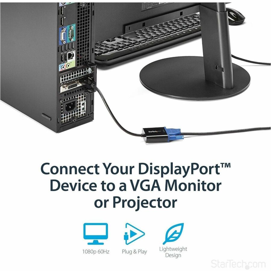StarTech.com - DisplayPort to VGA Adapter