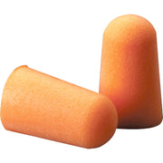 Noise Protection - Polyurethane - Orange - Smooth Surface, Uncorded, Comfortable, Dirt Resistant, Hypoallergenic, Disposable - 1 Box