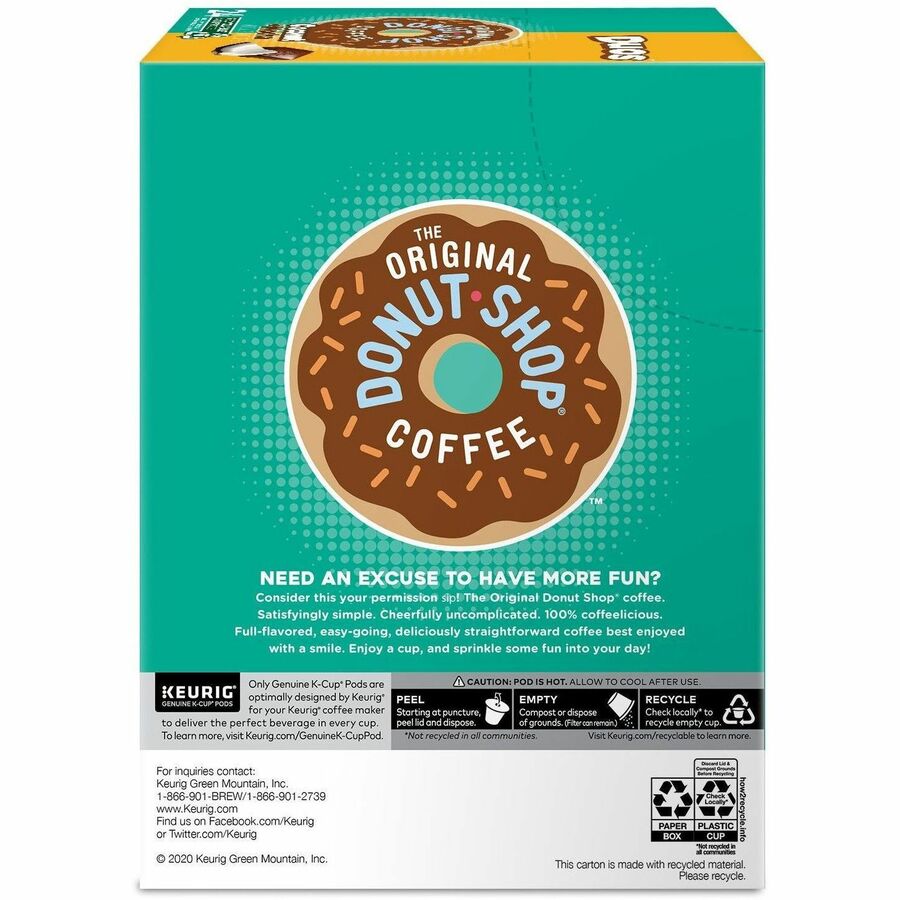 Compatible with Keurig Brewer - Regular - Medium - K-Cup, Pod - Coconut Mocha - Kosher - 24 / Box
