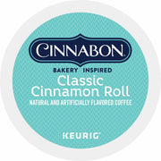 Compatible with Keurig Brewer - Regular - Light - K-Cup, Pod - Classic Cinnamon Roll - Kosher - 24 / Box