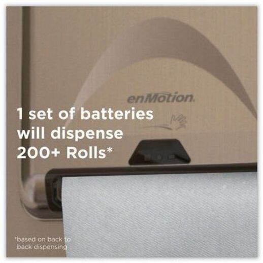 1 Ply - 10" Width x 800 ft Length - 8" Roll Diameter - White - 6 / Case
