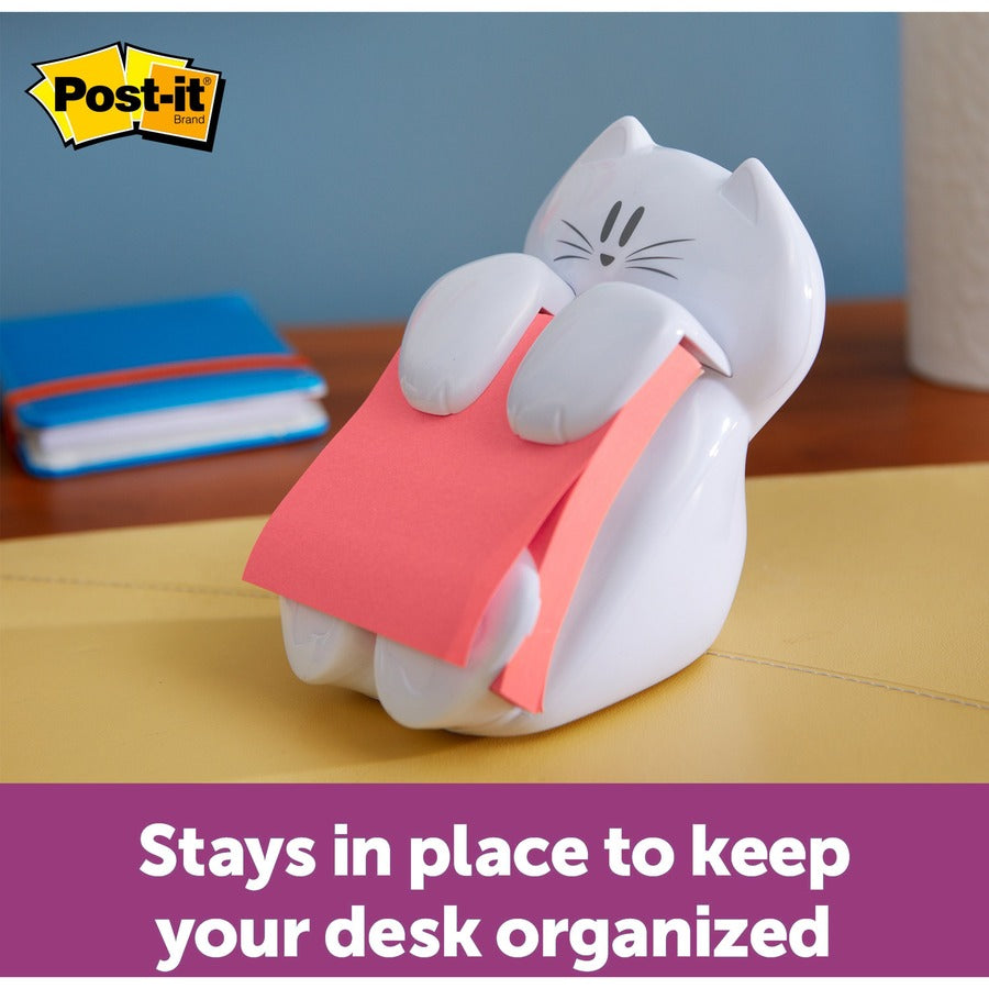 3" x 3" Note - 100 Note Capacity - White