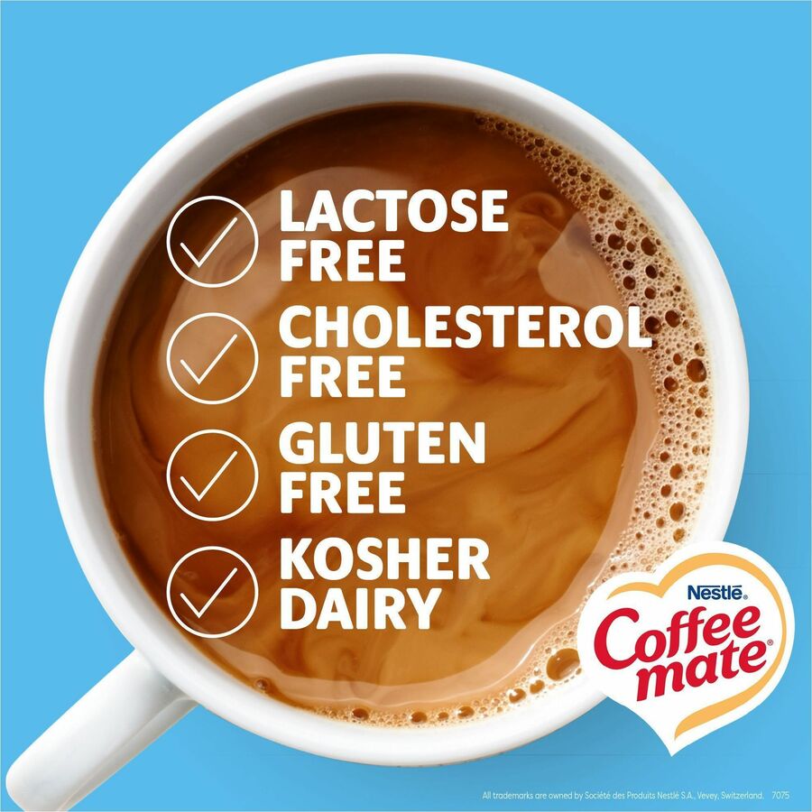 Coffee mate French Vanilla Powdered Coffee Creamer Canister - French Vanilla Flavor - 0.94 lb (15 oz) - 141 Serving - 1 Each