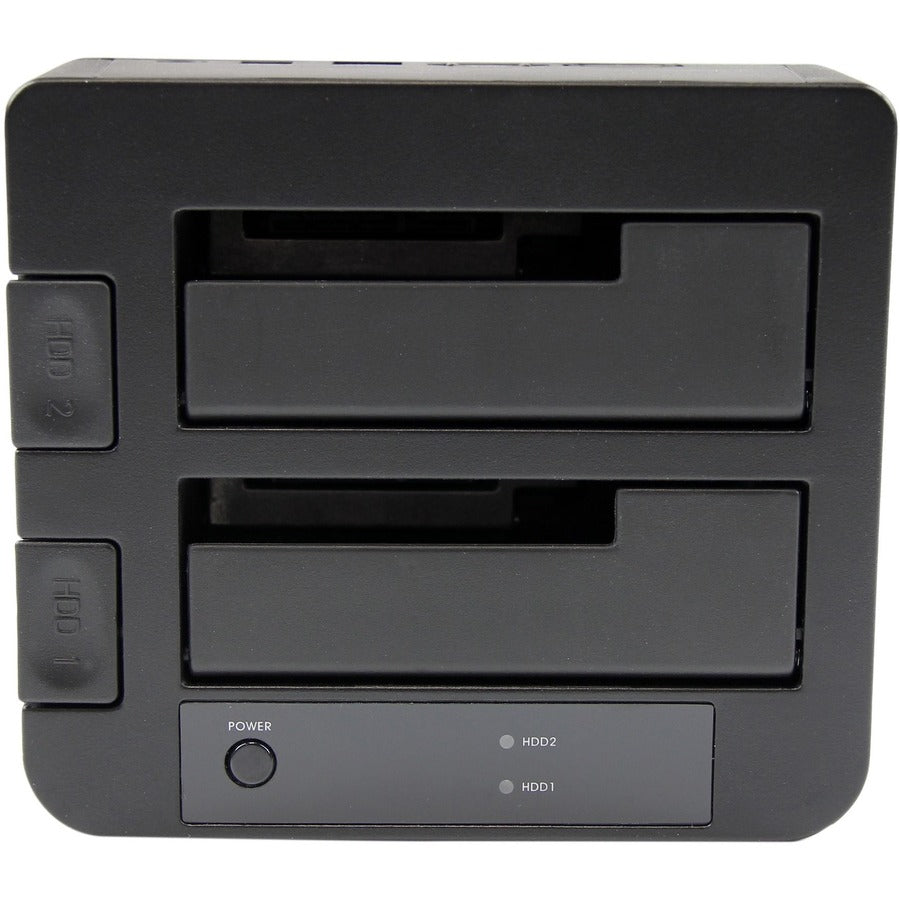 StarTech.com Drive Dock SATA/600 - USB 3.0 Type B, eSATA Host Interface - UASP Support External - Black