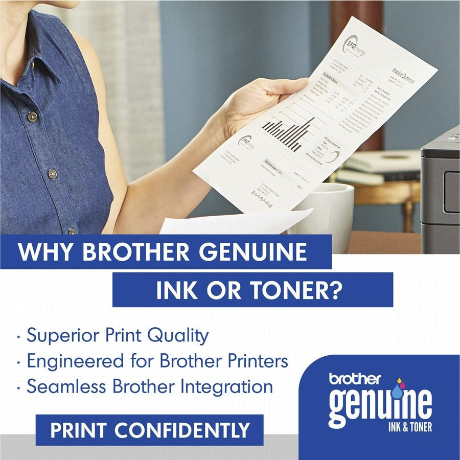 Brother TN630 Original Standard Yield Laser Toner Cartridge - Black - 1 Each