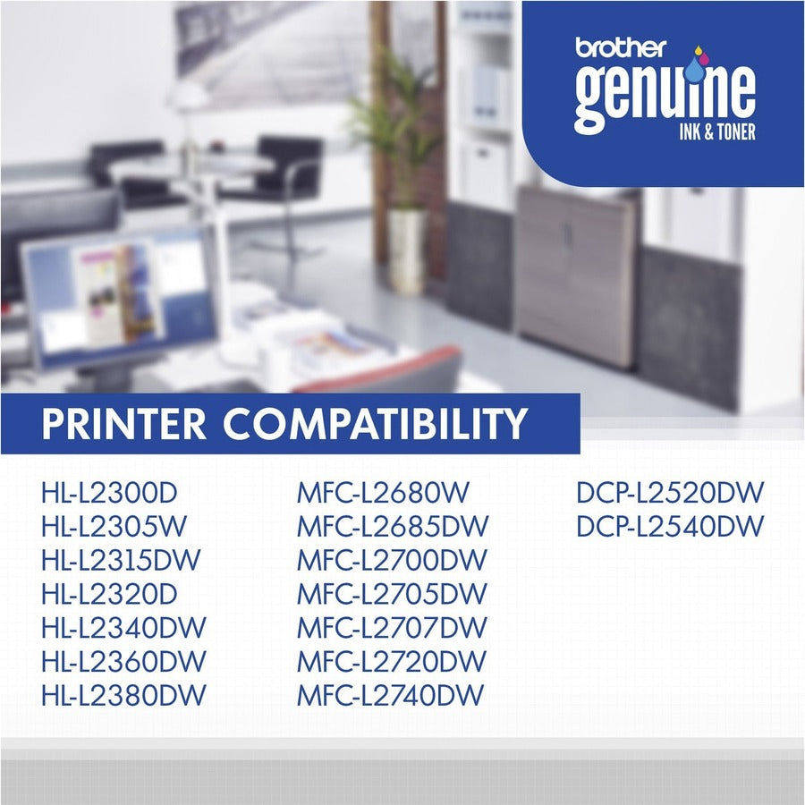 Brother TN630 Original Standard Yield Laser Toner Cartridge - Black - 1 Each
