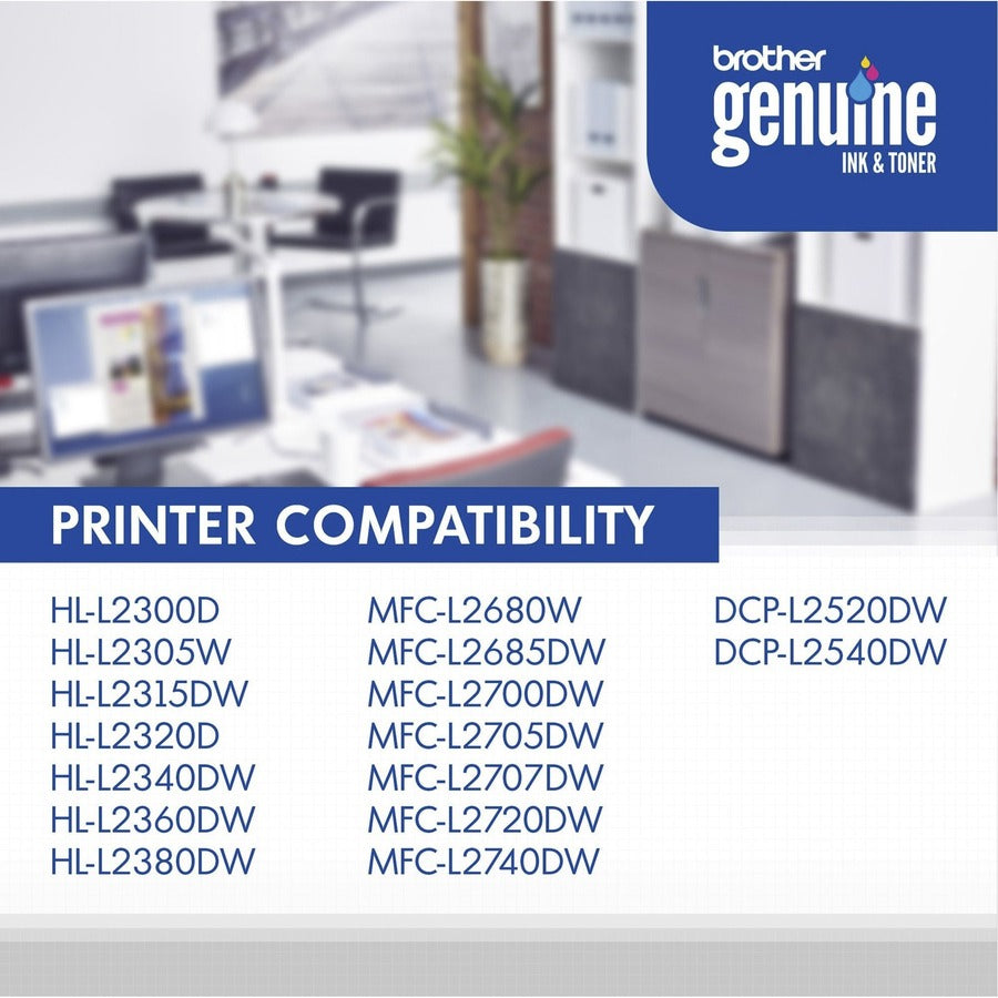 Brother TN660 Original High Yield Laser Toner Cartridge - Black - 1 Each