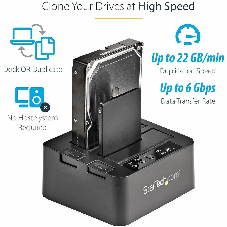 StarTech.com SATA HDD Duplicator Dock