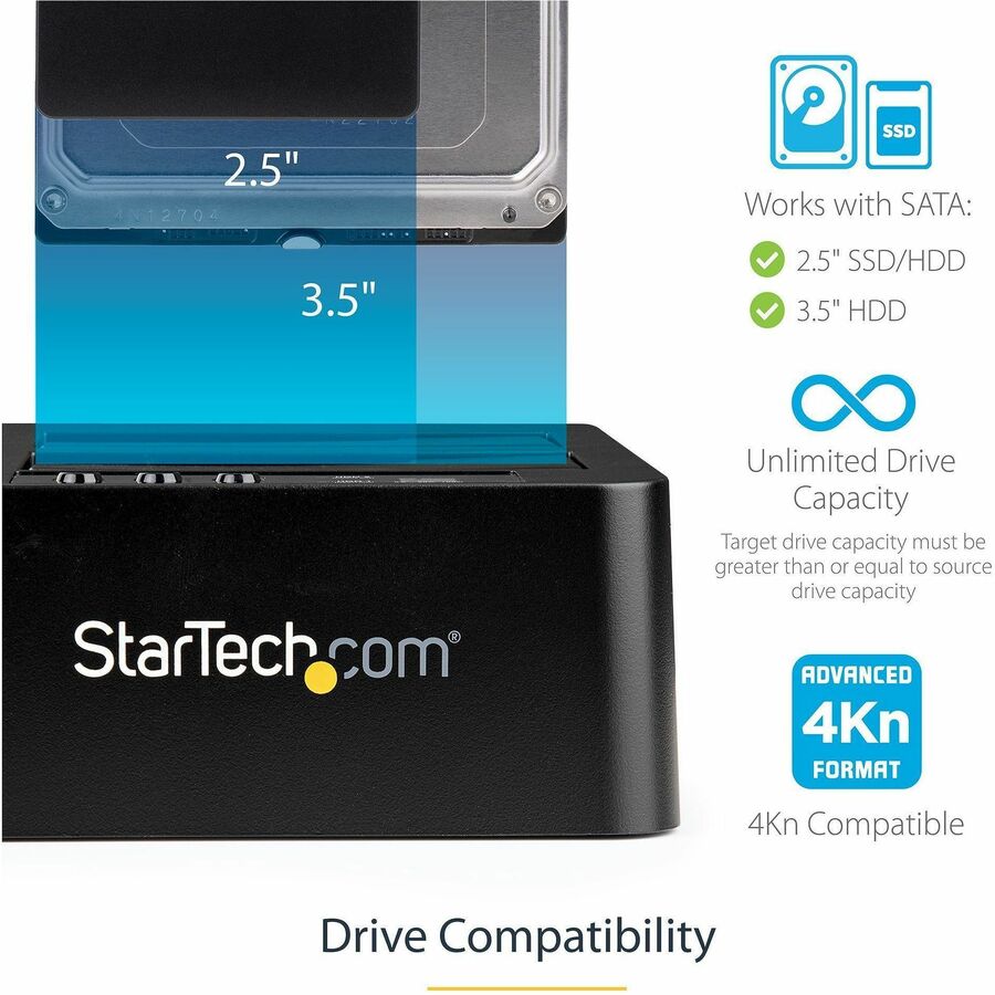 StarTech.com SATA HDD Duplicator Dock