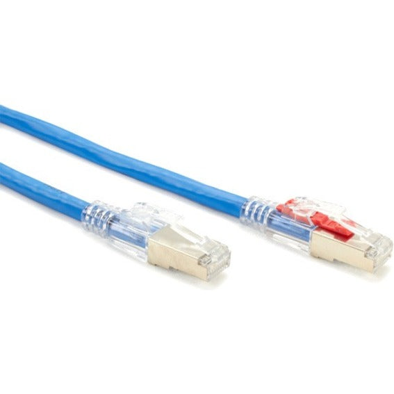 Black Box GigaBase 3 Cat5e F/UTP Shielded Patch Network Cable, 6 ft, RJ-45 Male/Male, 24 AWG, Gold Plated Contacts, Green, 1 Each