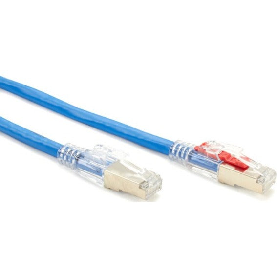 Black Box GigaBase 3 Cat.5e F/UTP Shielded Patch Network Cable, 20 ft, RJ-45 Male/Male, 24 AWG, Gold Plated Contacts, Green, 1 Each
