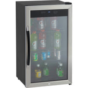 3 ft³ - Auto-defrost - Auto-defrost - Reversible - 3 ft³ Net Refrigerator Capacity - 120 V AC - Silver - LED Light