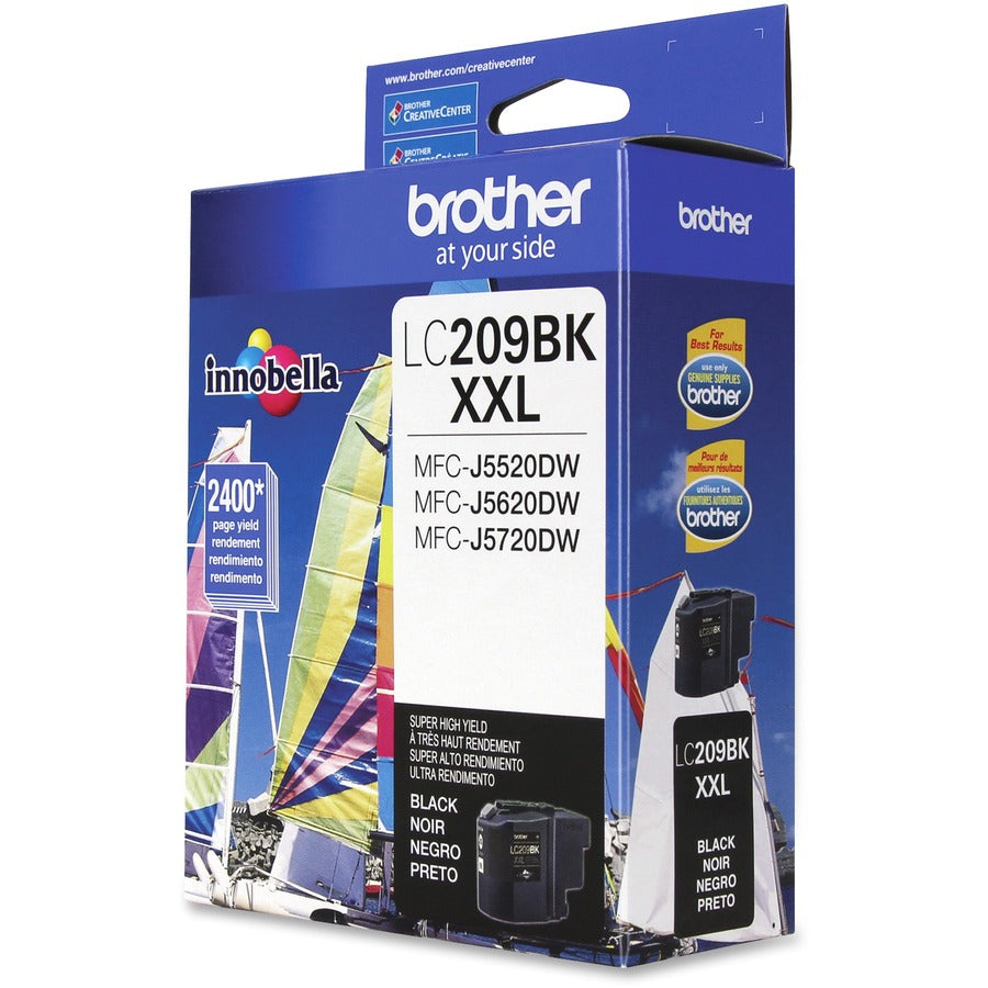 Brother Innobella LC209BK Inkjet Ink Cartridge - Black - 1 Each